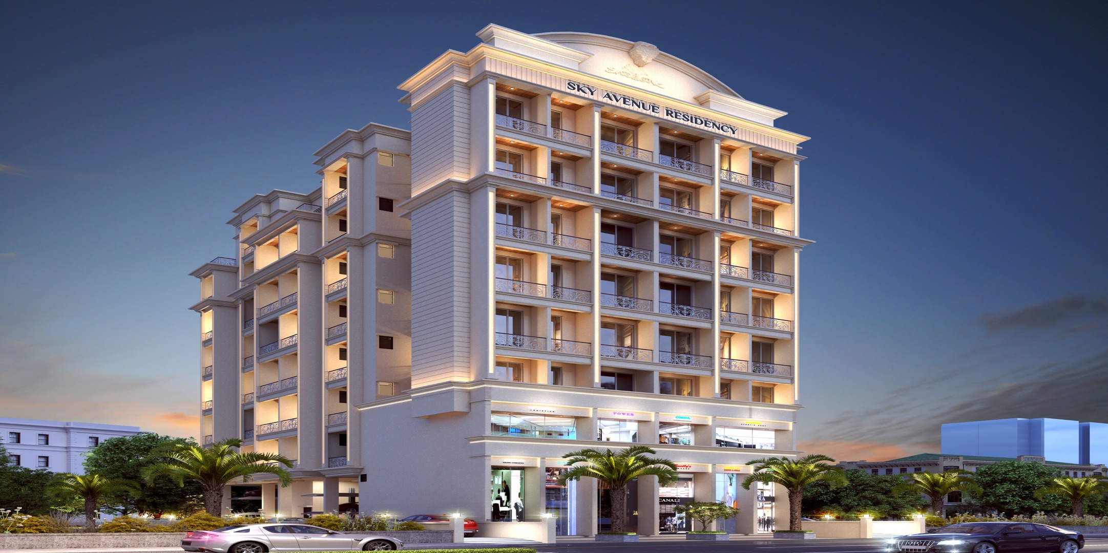 Sky Avenue Residency Pushpak Nagar